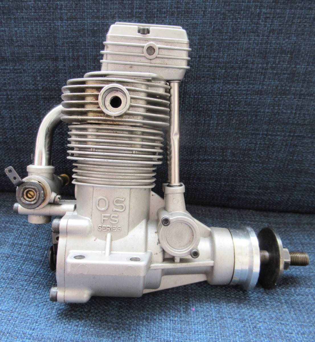 OS FS-120 ラジコン飛行機 ジャンク OS FS-120 SURPASS 20cc ENGINE の落札