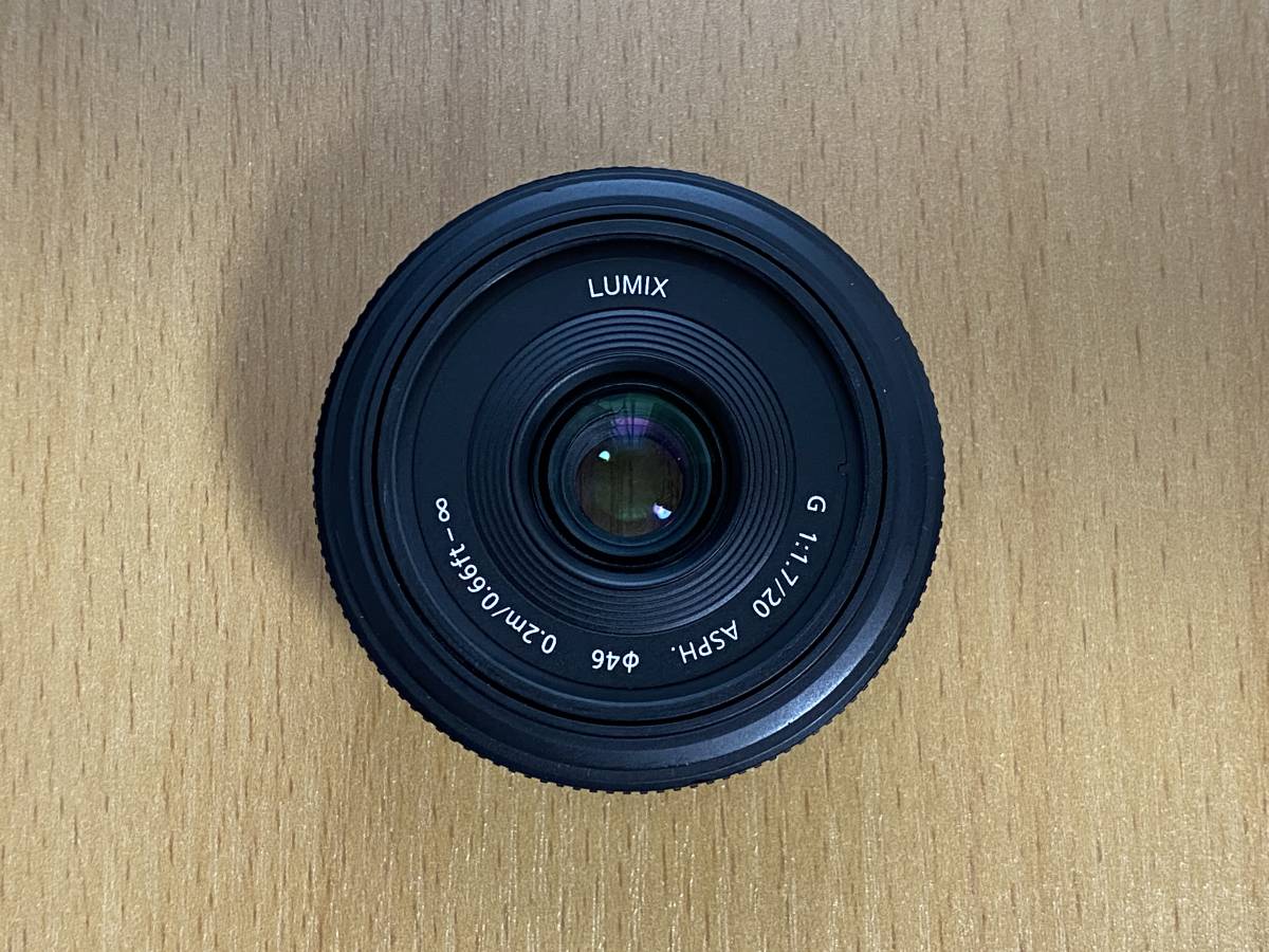 20mm Panasonic G II Lumix f⁄1.7 Lens LUMIX ASPH. ASPH F1.7 f1.7