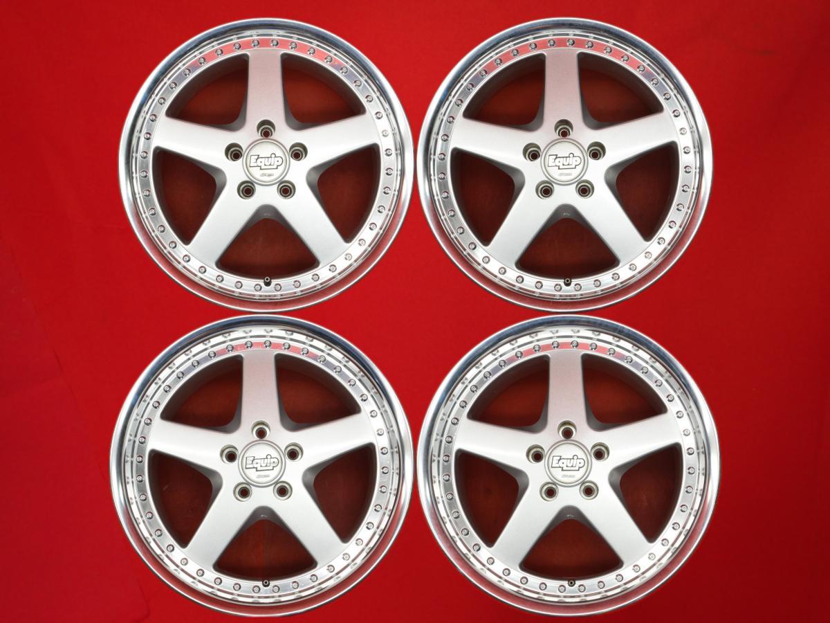 WORK ワーク エクイップ EQUIP ホイール 4本 8.5/9.5J-18 PCD114.3 5穴 