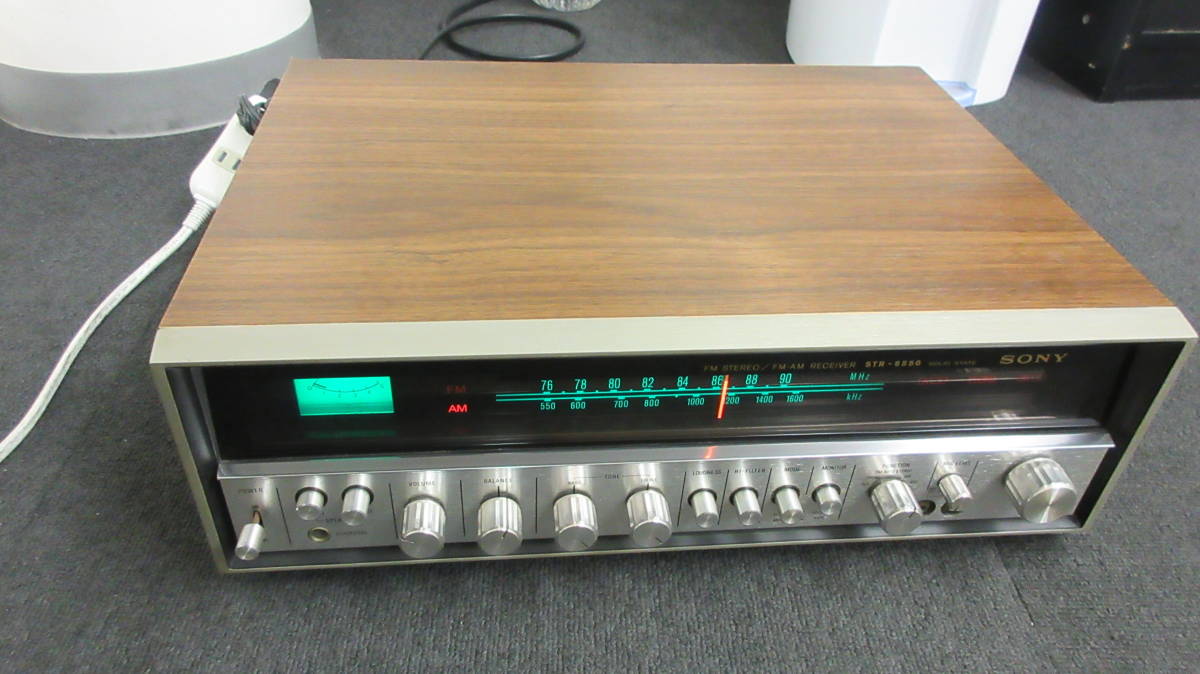 ソニー SONY STR-6550 Yahoo!オークション - FM レシーバー AM アンプ