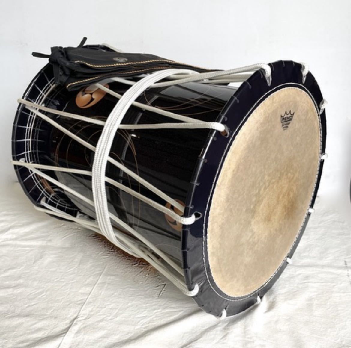 中古 販売 激安 REMOかつぎ桶太鼓　和太鼓 和楽器