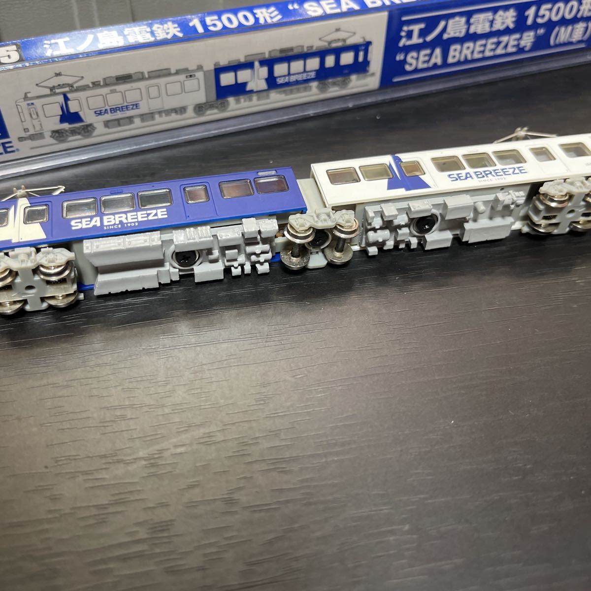 お得，大人気 MODEMO 江ノ島電鉄 1500形 SEA BREEZE号 M車