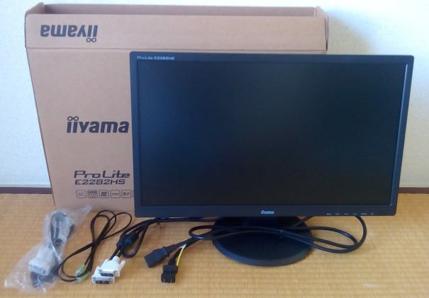 中古21.5インチ液晶モニタ iiyama ProLite E2282HS iiyama ProLite 21.5インチ E2282HD 型番 XU2292HSの