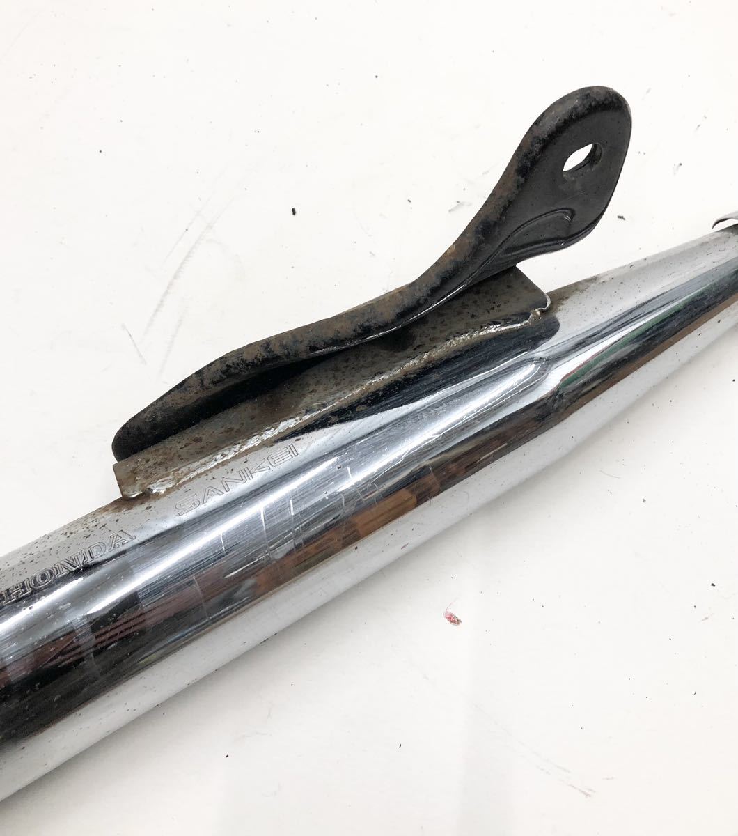 スーパーカブ90 HA02 純正マフラー 艶消し黒 オマケ付き スーパーカブ