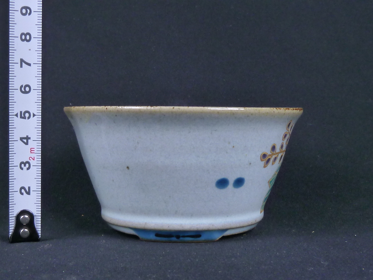 九谷焼 – 盆栽鉢 4号 幅12.5cm×高さ7.8cmを販売｜盆栽妙 盆栽 Yahoo