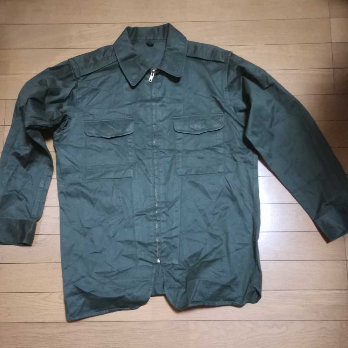 陸上自衛隊 OD OD作業服 当時物 上下セット PX品 2号 一昔前
