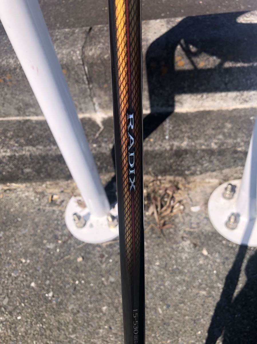 シマノ ラディックス 磯竿 AERNOS エアノスラディックス 2号磯竿でカゴ