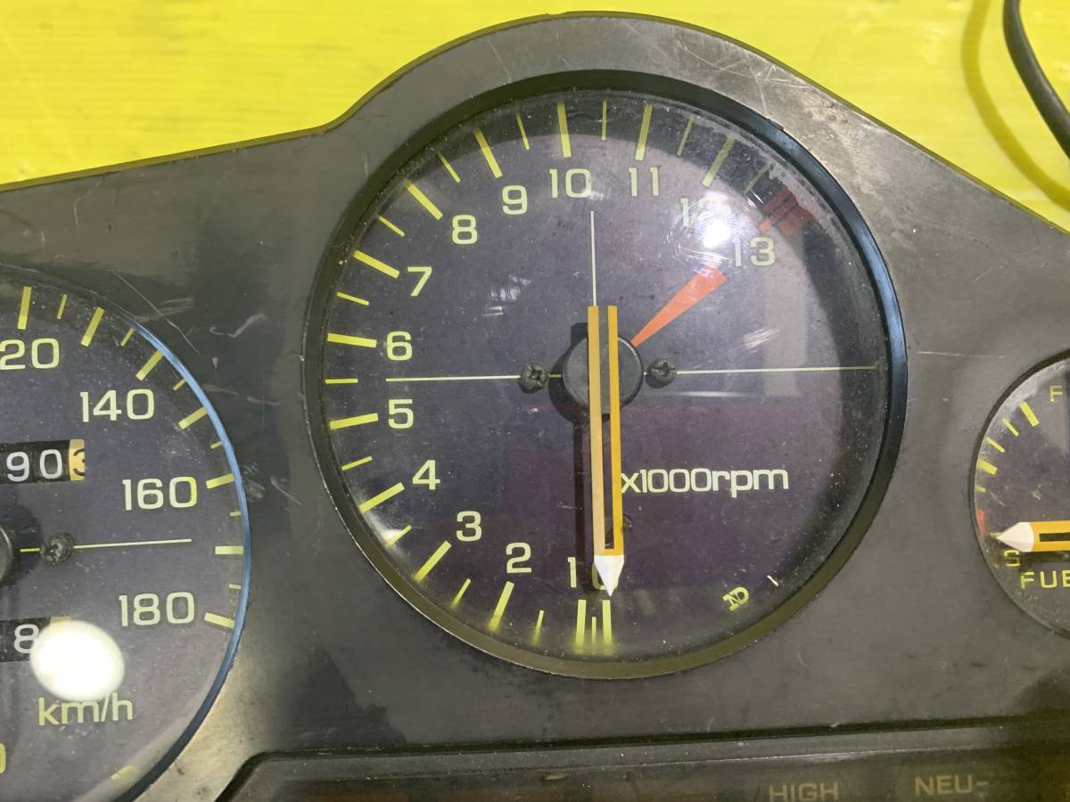 CBR400F 純正 メーター ASSY 中古品 スピード タコ メーター MJ6 NC17