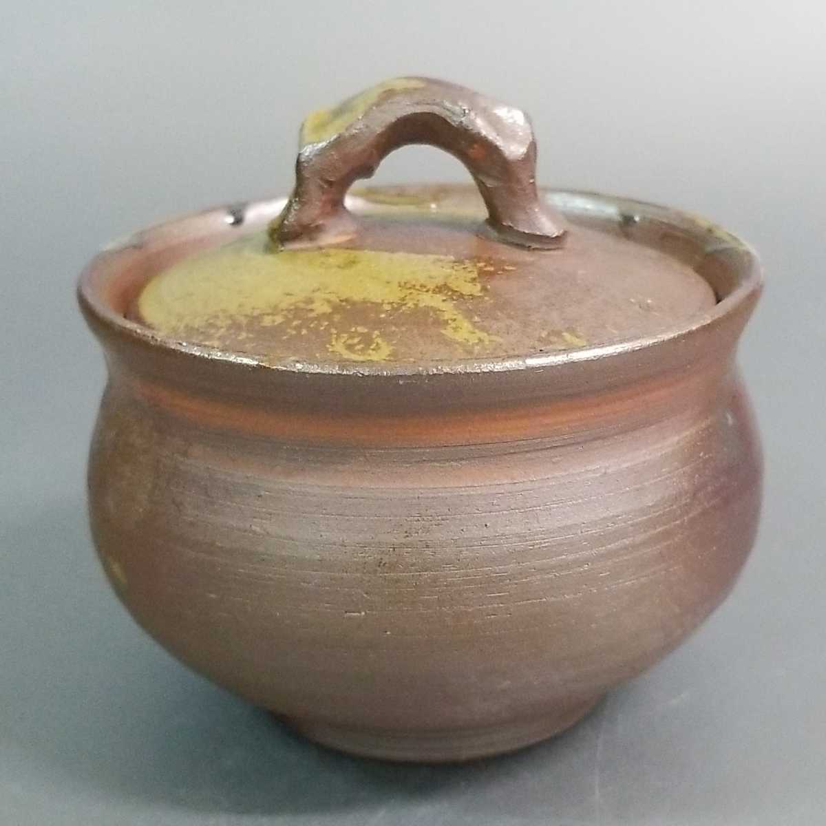 送料無料，品質保証 須17）備前焼 緒方一輝 宝瓶 煎茶道具 玉露器 未使用