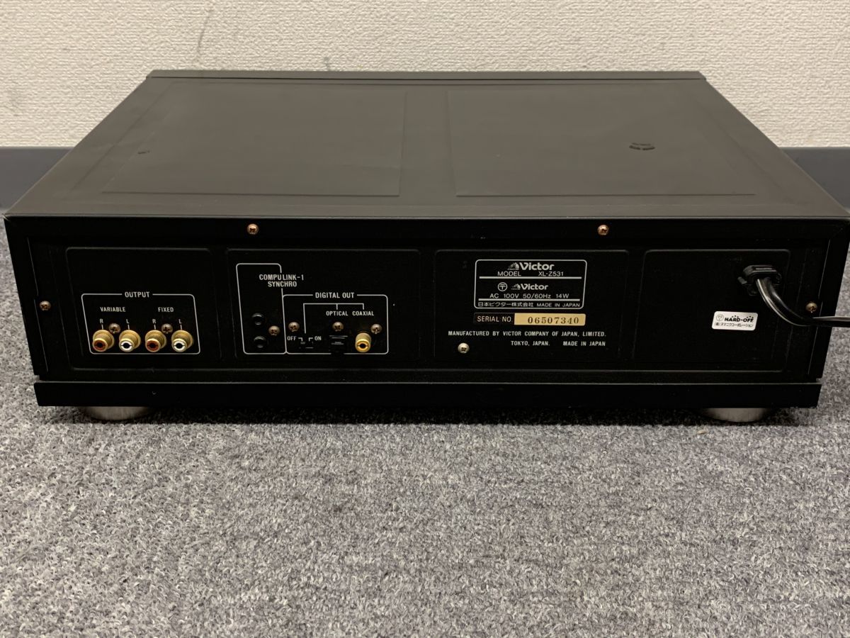 【ぽんたさん専用】VICTOR XL-Z531 CDプレーヤー Victor ビクター XL-Z531 CDプレーヤー - Yahoo!オークション C840-I28