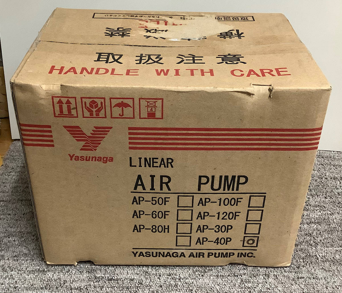 安永　エアーポンプ　AP-40P　新品
