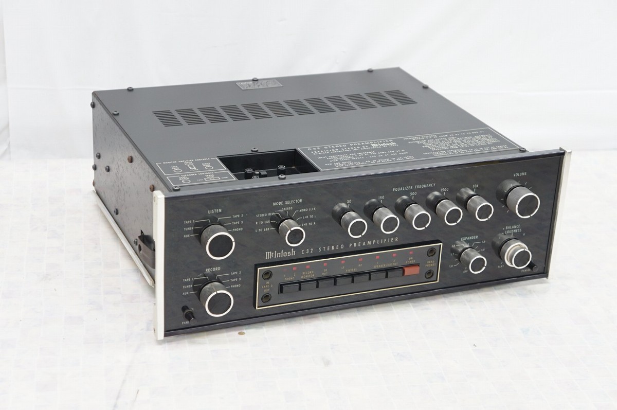 McIntosh マッキントッシュ C32 プリアンプ 【動作品】 HOT，高品質 McIntosh C32 マッキントッシュ STEREO PREAMPLIFIER