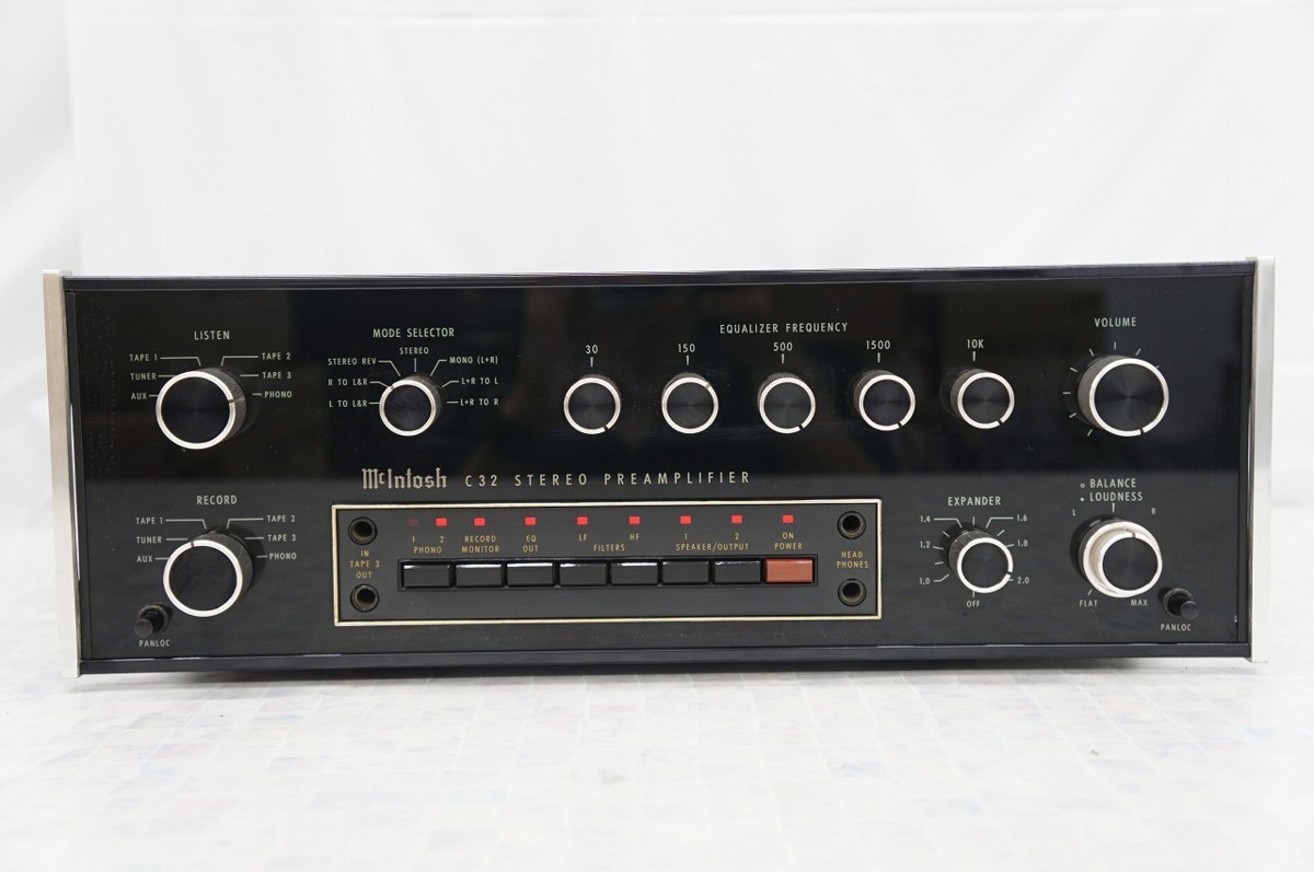 HOT，高品質 McIntosh C32 マッキントッシュ STEREO PREAMPLIFIER