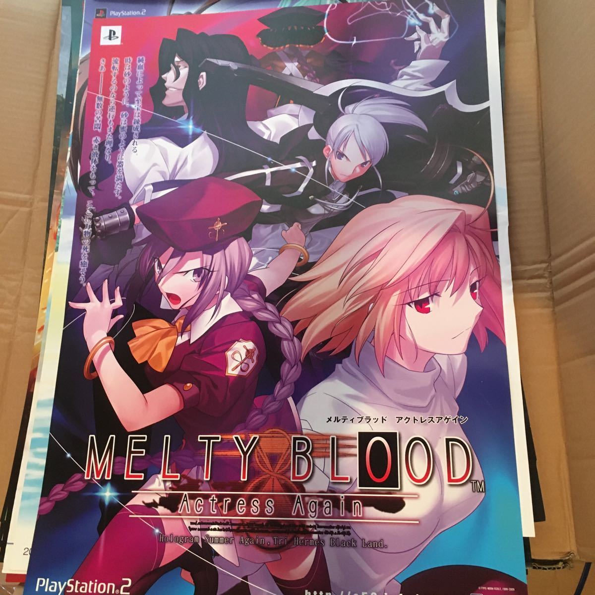 Melty Blood Actress Again PS2 メルティブラッド アクトレスアゲイン 