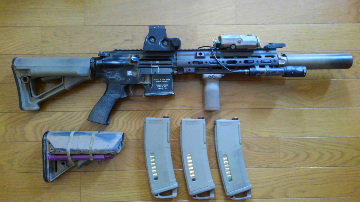 お買い得，本物保証】 M4用 LUTH-AR MBA-4タイプ Modular STOCK ( ストック