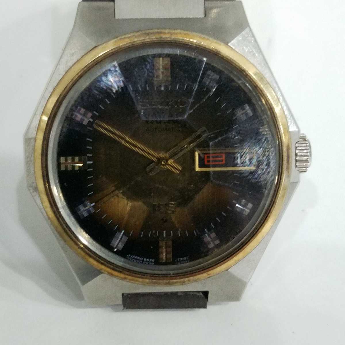 ☆SEIKO/セイコー KS 5626-7180 自動巻き メンズ腕時計 カットガラス 