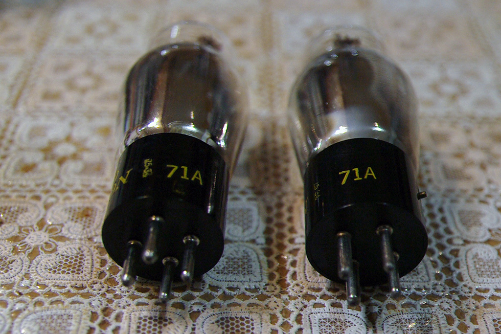 真空管 UNITED ELECTRON 71A 6BQ5⁄EL84 RSD □□UNITED オーディオ機器