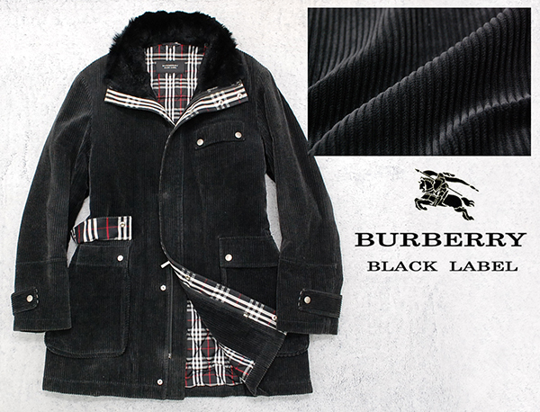 圧巻のエレガント！バーバリーブラックレーベル BURBERRY BLACK LABEL 