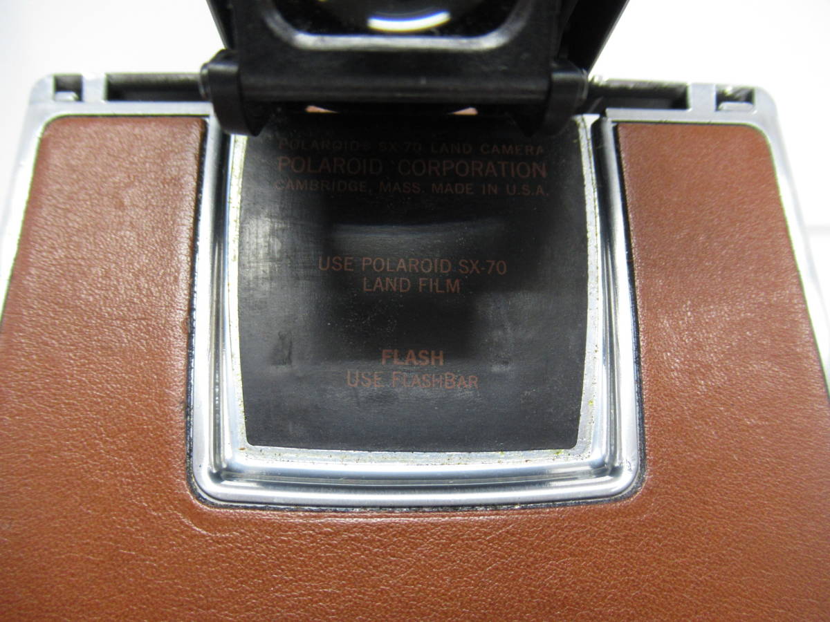 Polaroid Brown Leather Case for SX-70 SX70 Land Camera [EXC+]
