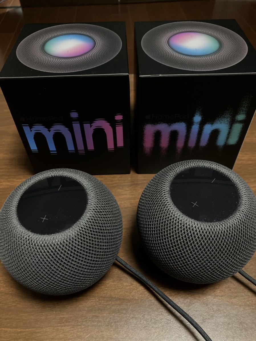 HomePod mini 2個セット ステレオサウンド HomePod mini Apple Stand