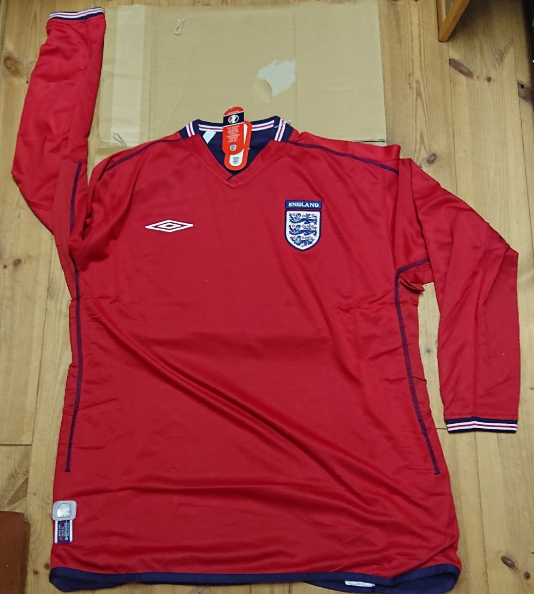 サッカー・フットサル UMBRO イングランド代表 アウェイユニフォーム