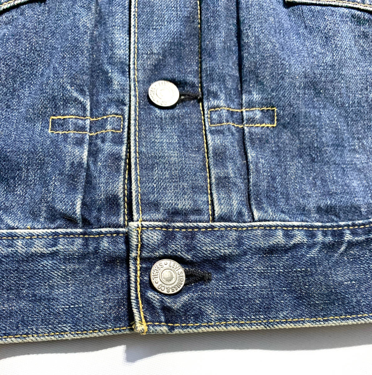 極希少【抜群の色落ち】LEVI'S リーバイス デニムジャケット Gジャン