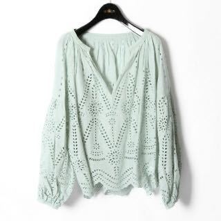Diagram GRACE CONTINENTAL カットワークTOP ブラウス ダイアグラム 