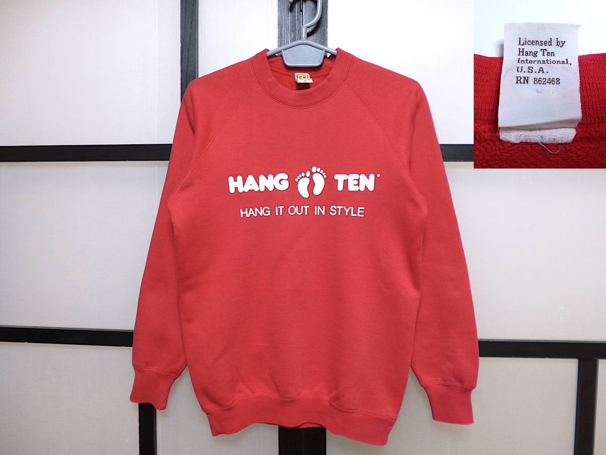 HANG 70s TEN スウェット ヴィンテージ 80s オールドサーフ 
