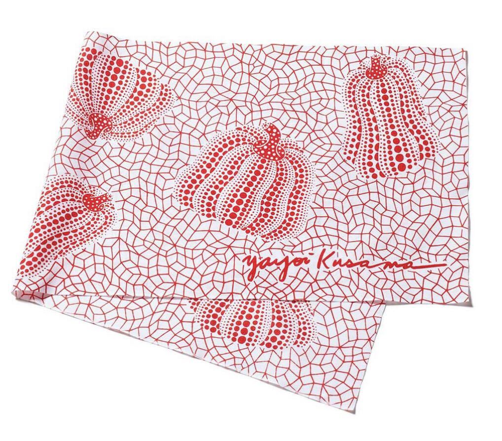 草間彌生】 手ぬぐい 新品 / 草間弥生 タオル ハンカチ Moma てぬぐい