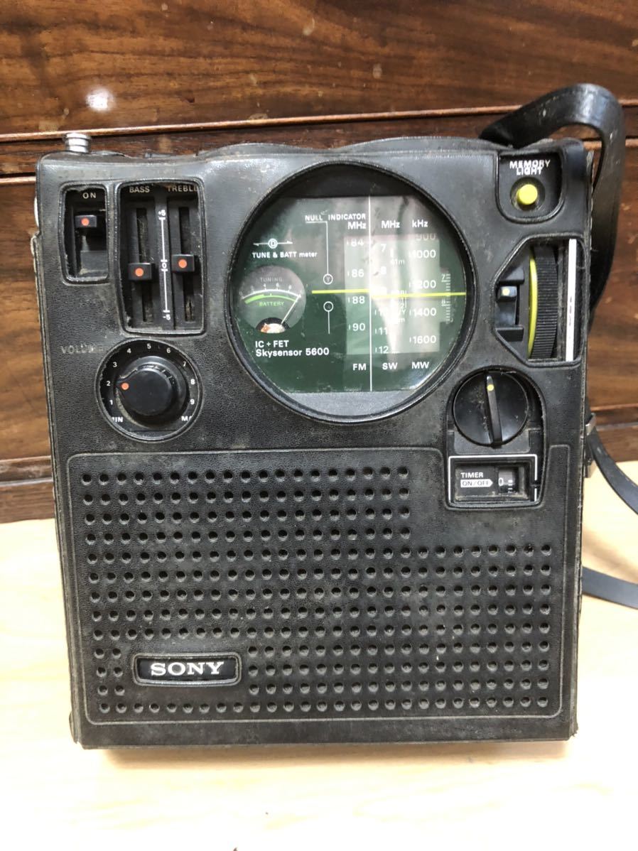 SONY スカイセンサー ICF-5600 ソニー | 3バンド 0 1 - FM ラジオ 公式