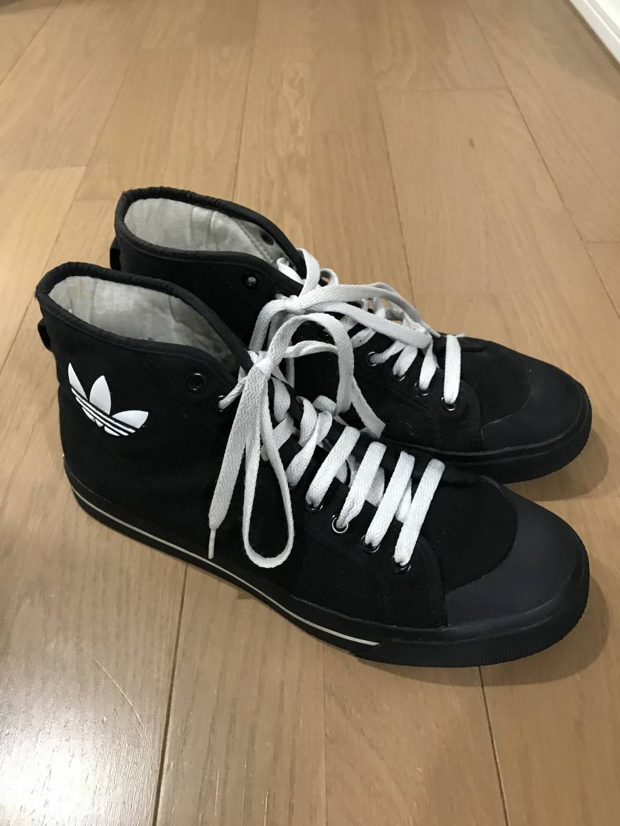 ラフシモンズ × アディダス RAF SIMONS adidas RSロゴ ハイカット 
