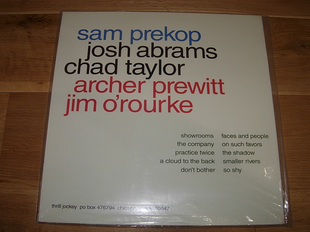 Sam Prekop | - SAM Close Open PREKOP オリジナルLP サムプレコップ