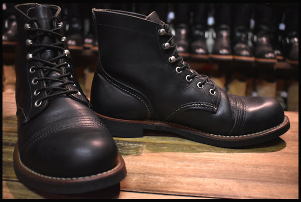 レッドウィング REDWING 難く アイアンレンジ 8.5D 8114