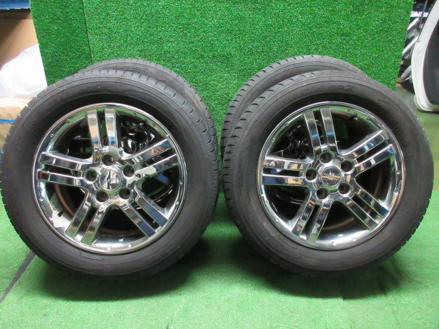 RAYS製 日産 純正 オーテック 16インチ 16x6J PCD114.3 +45 5H 195/60R16 4本　C25/C26/C27 セレナ B30 ラフェスタ等　　2022.1.12.O.8-A50 日産 オーテック 16インチ ウイングロード等 33996C バリ山