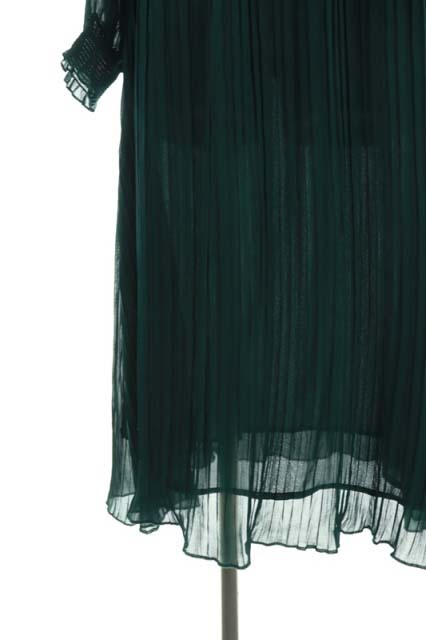 ザラ Zara ワンピース プリーツ 長袖 ロング S グリーン 緑 Ao Os レディース ワンピース 売買されたオークション情報 Yahooの商品情報をアーカイブ公開 オークファン Aucfan Com