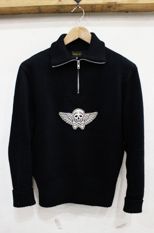 977☆The Groovin High/グルーヴィンハイ 1940s Motorcycle Knit Skull