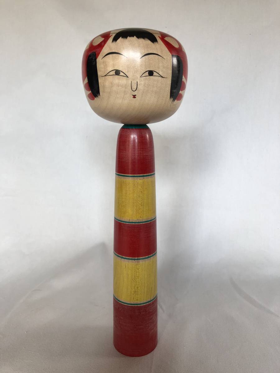 高橋通 | 伝統こけし 土湯 高21.5cm 佐藤佐志馬 N43.伝統こけし