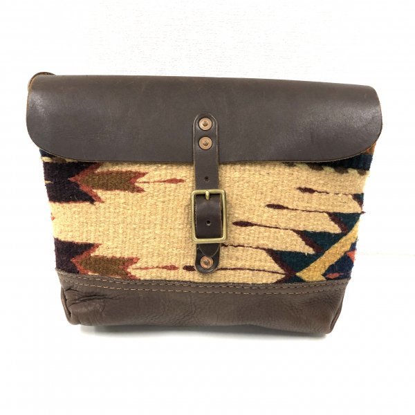 WILL LEATHER GOODS ウィル レザーグッズ / ネイティブ柄 レザー 