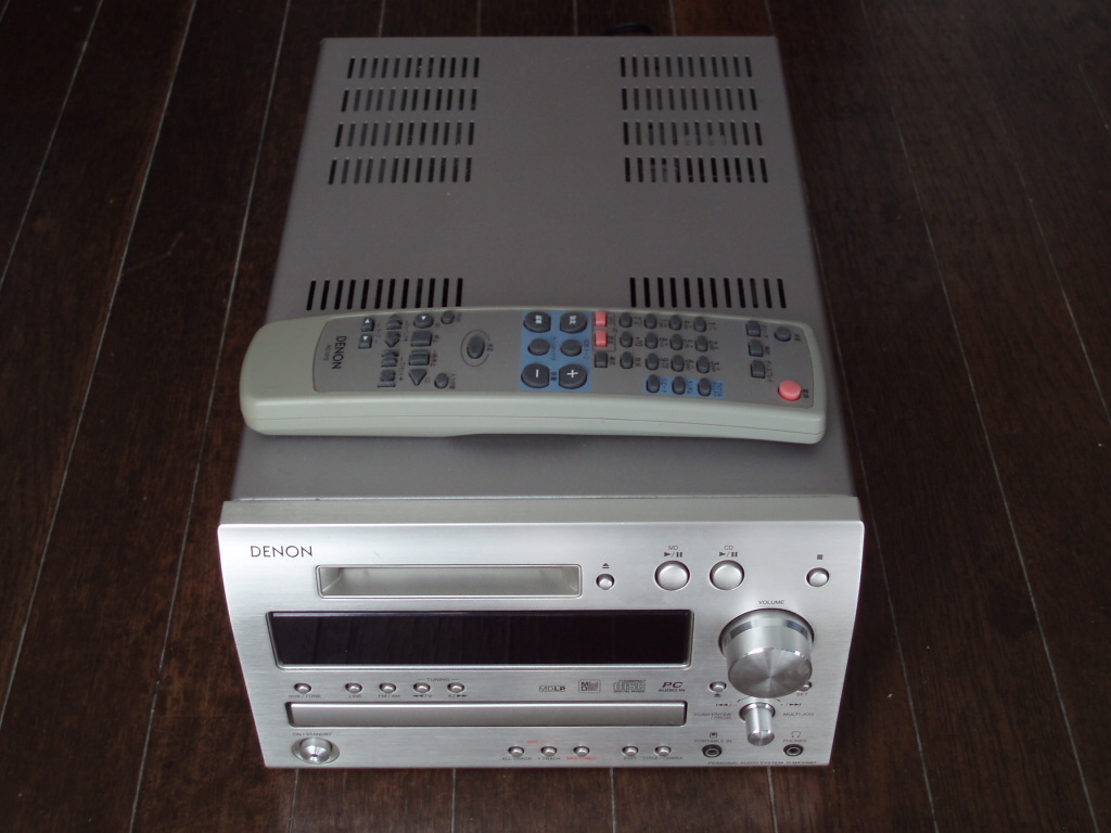 DENON デノン CD・MDレシーバー D-MX33MD リモコン付 DENON デノン D