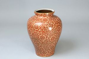 花器 銅器 美山