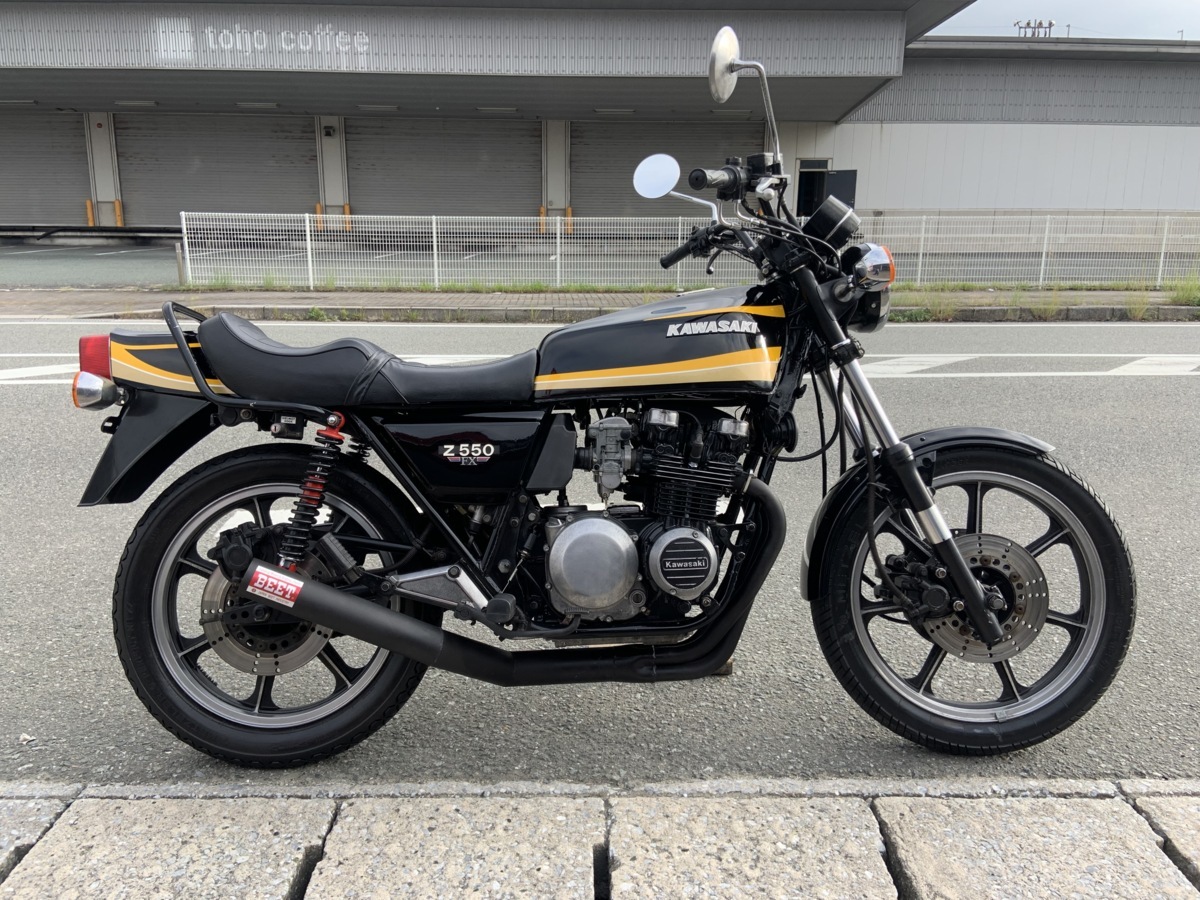 KZ550D/Z550FX タイガーカラー Z4000FX 車検3年付き 令和６年１０月 エンジン良好 売り切り 旧車 CBX400F GS400 GT550 Z1 Z2 RS ゼファー_2