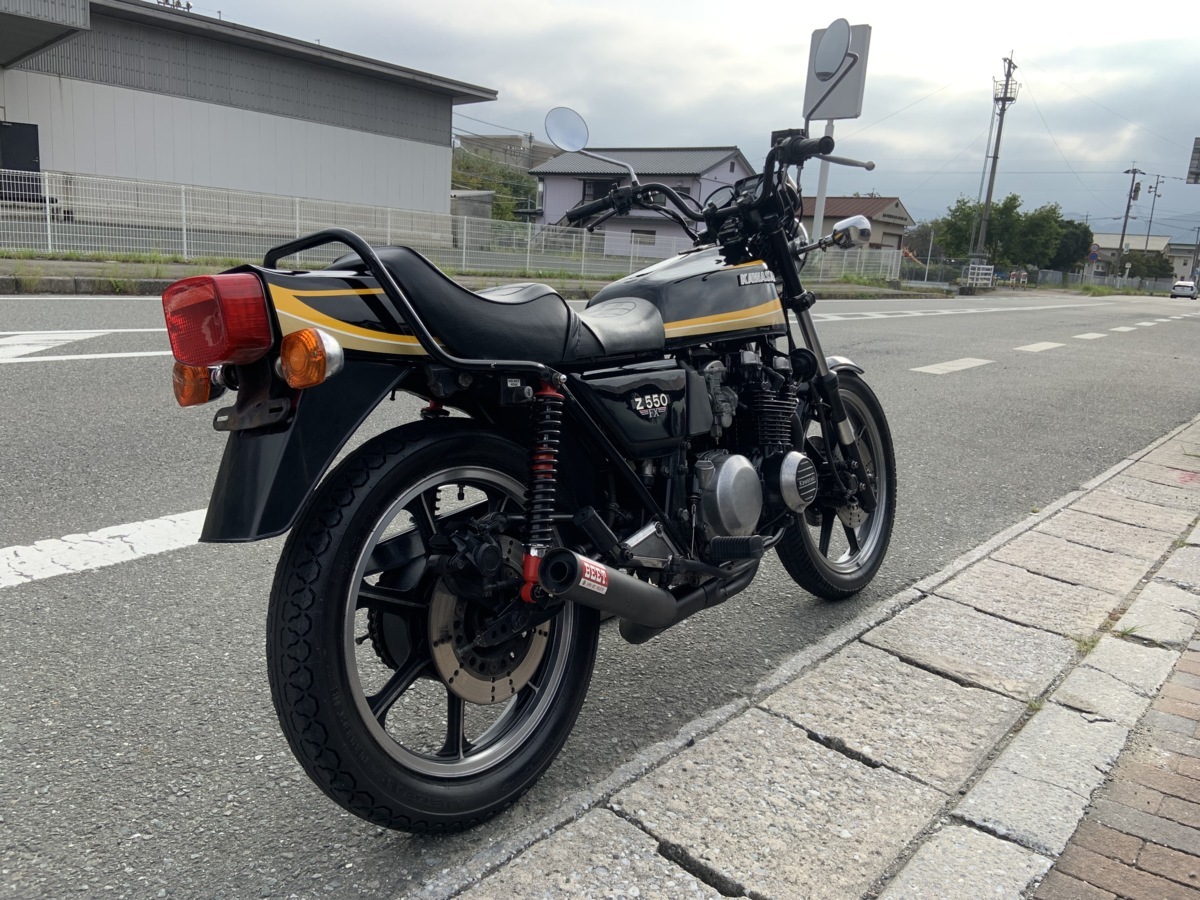 KZ550D/Z550FX タイガーカラー Z4000FX 車検3年付き 令和６年１０月 エンジン良好 売り切り 旧車 CBX400F GS400 GT550 Z1 Z2 RS ゼファー_3