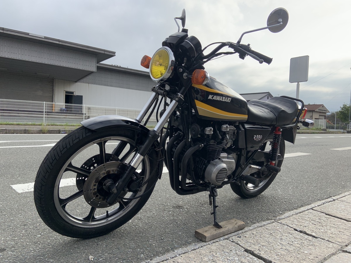 KZ550D/Z550FX タイガーカラー Z4000FX 車検3年付き 令和６年１０月 エンジン良好 売り切り 旧車 CBX400F GS400 GT550 Z1 Z2 RS ゼファー_4