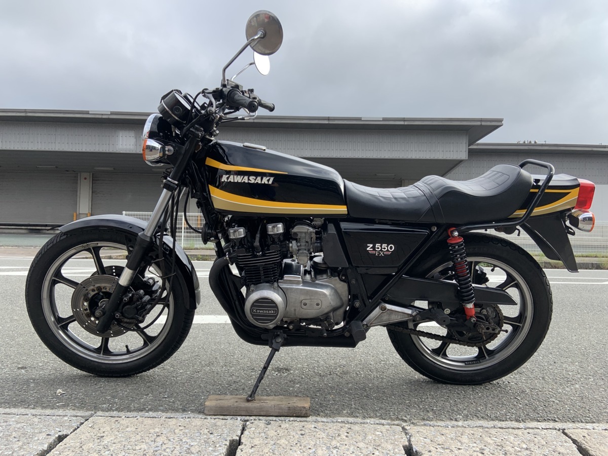 KZ550D/Z550FX タイガーカラー Z4000FX 車検3年付き 令和６年１０月 エンジン良好 売り切り 旧車 CBX400F GS400 GT550 Z1 Z2 RS ゼファー_5