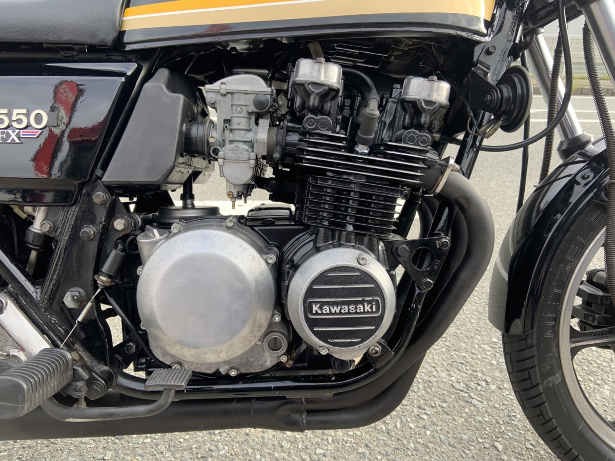KZ550D/Z550FX タイガーカラー Z4000FX 車検3年付き 令和６年１０月 エンジン良好 売り切り 旧車 CBX400F GS400 GT550 Z1 Z2 RS ゼファー_8