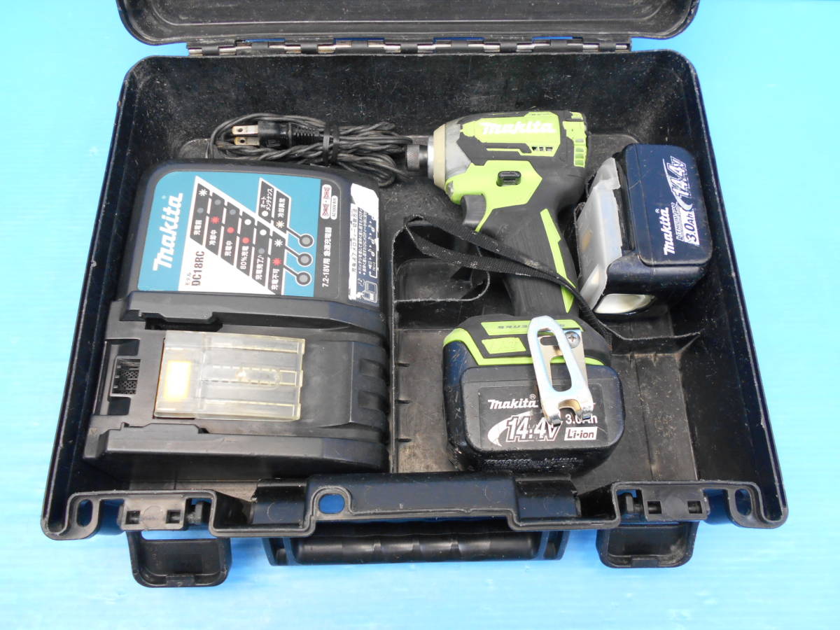 137★マキタ 充電式インパクトドライバ TD160D 充電器 中古動作品 ●★●★●★●