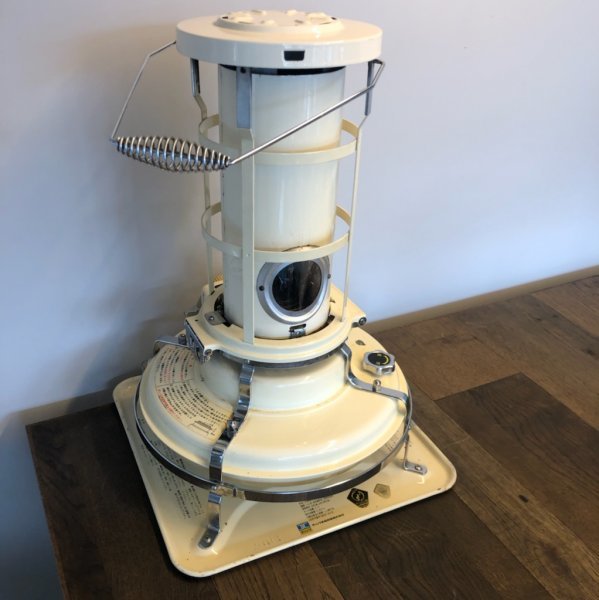 芯交換済 ディック家庭機器製 Aladdin アラジンストーブ J390001III W