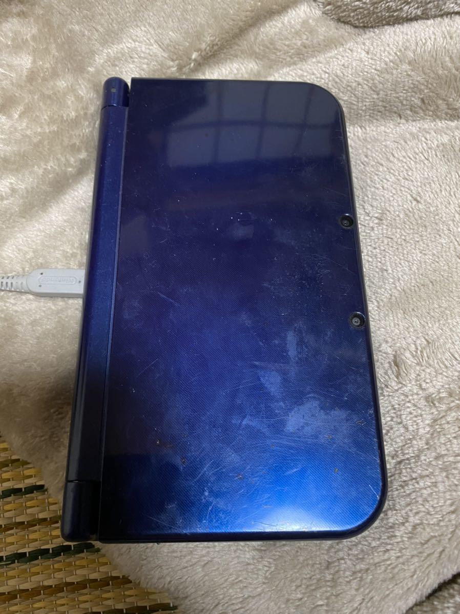 3DSLL 中古 本体 のみ ブルー 傷ありNew3DSLL 任天堂 (ニンテンドー3DS  