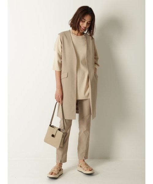 ビッグ割引 Owen Mila ミラオーウェン 東原亜希さん着用 ロングベスト ベスト ジレ Pneuron Com