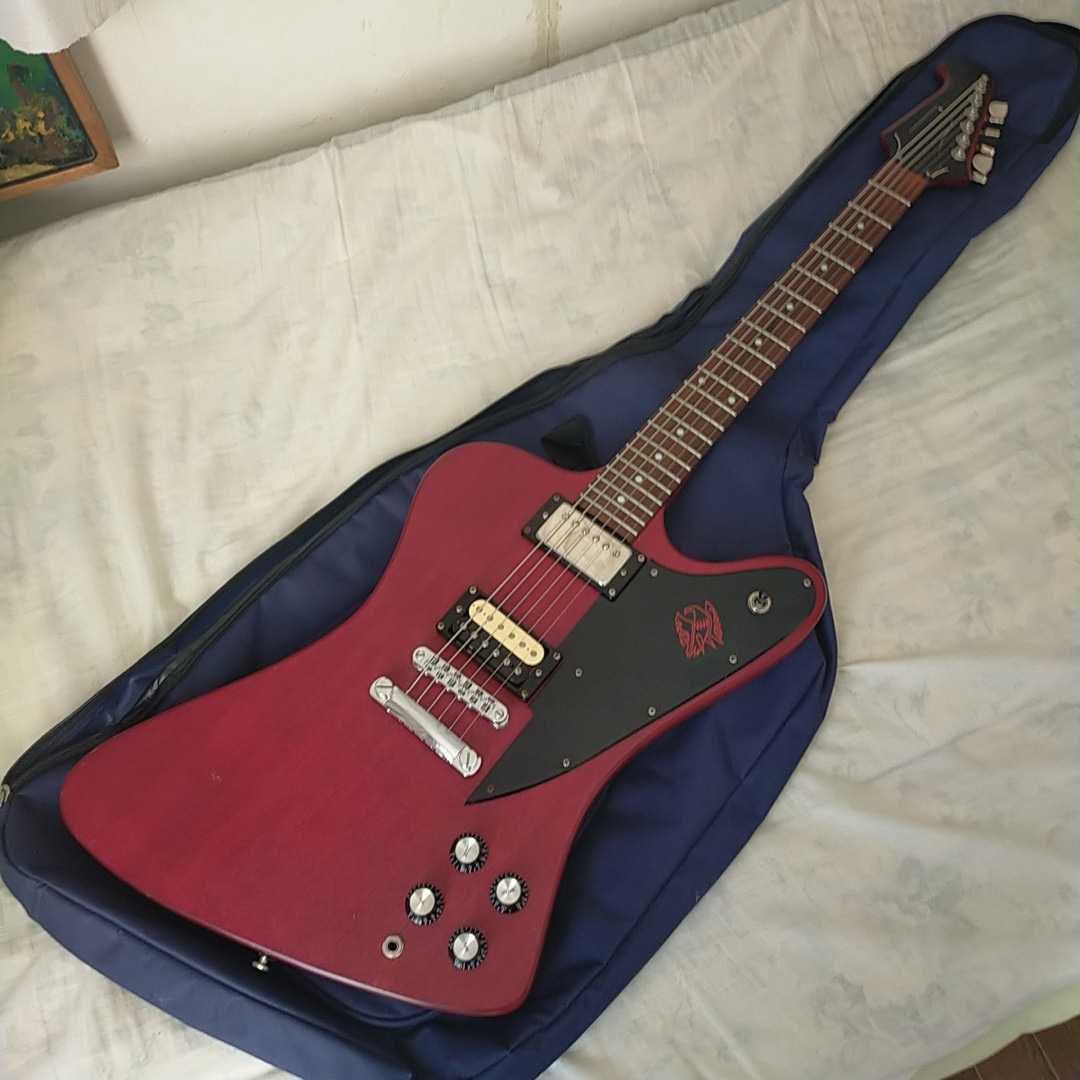 【送料着払い】エピフォン カスタムショップ製リミテッドエディション Firebird ファイヤーバード 状態良好です。ソフトケースは付きません